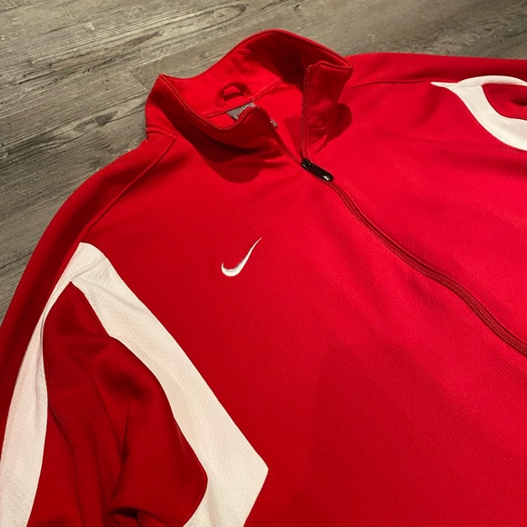 Vintage 90s Nike Team Dri Fit Full Zip Jacket Men’s Size XL - Picture 2 of 4